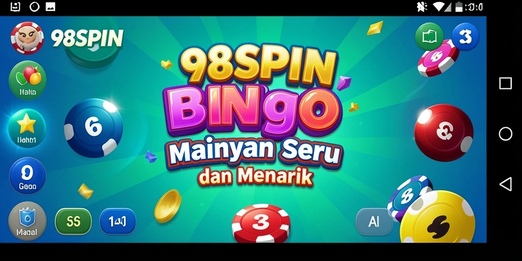 Screenshot gameplay 98SPIN dengan tampilan Bingo yang menarik.