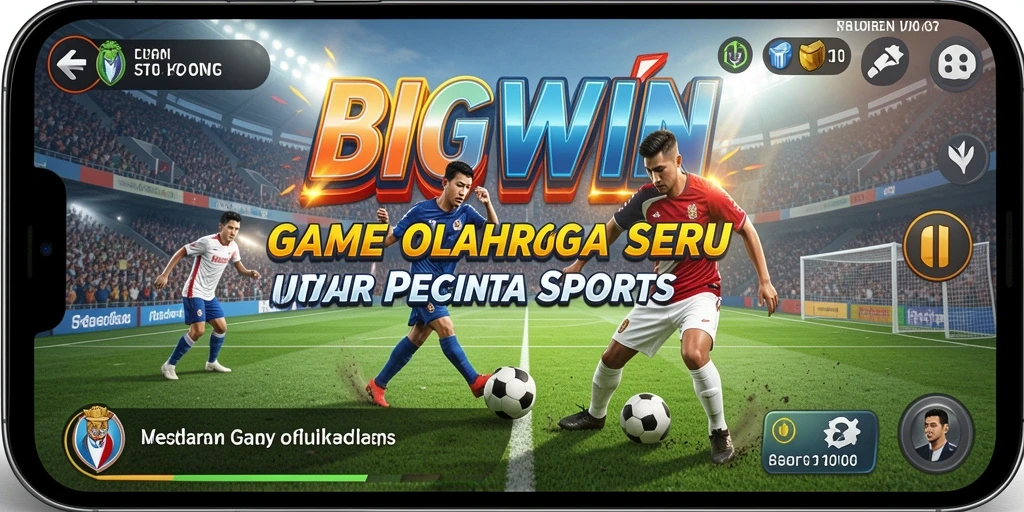 Tampilan gameplay hebat dari game olahraga BIGWIN yang penuh aksi.